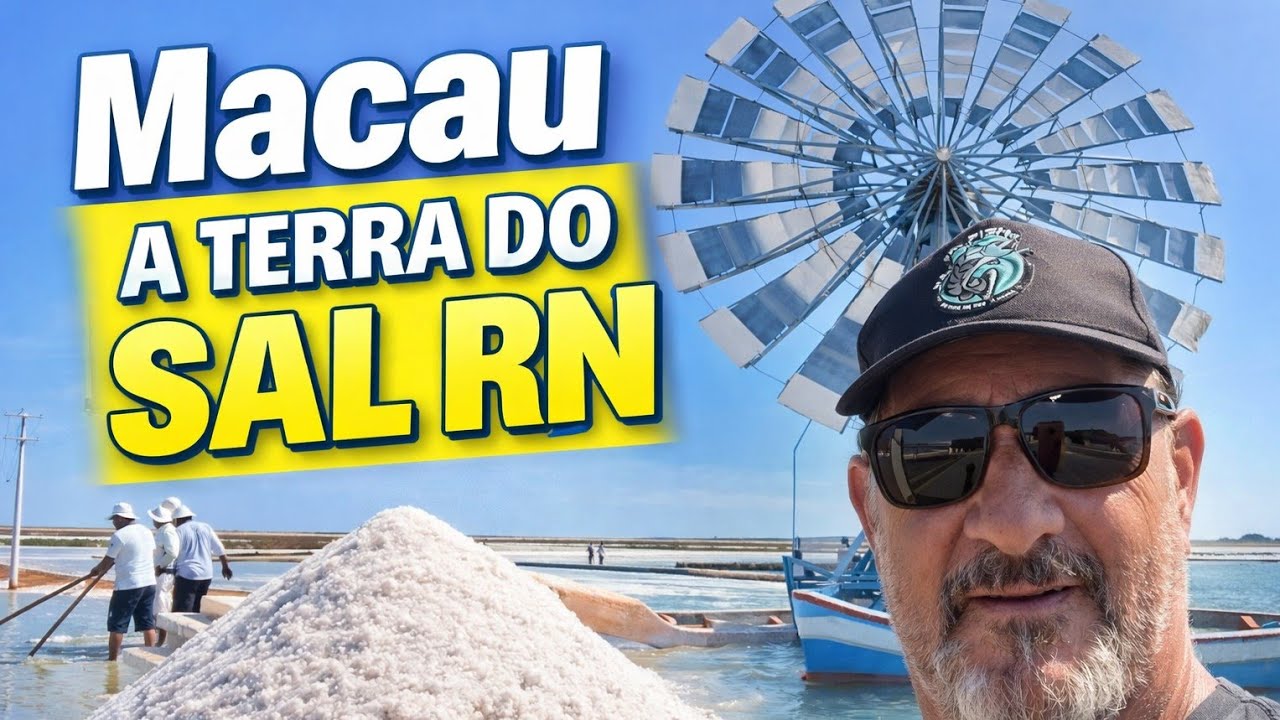 Saímos de Galinhos e Chegamos a Macau RN | A Terra do Sal e Suas Belezas Naturais