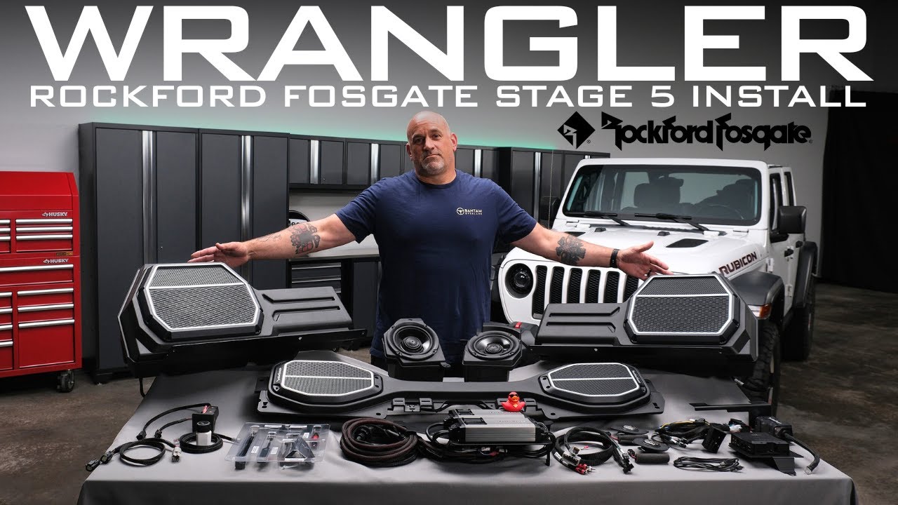 Rockford Fosgate Stage 5 Jeep JL Installation & Review | '18 - '23 Jeep JL Wrangler