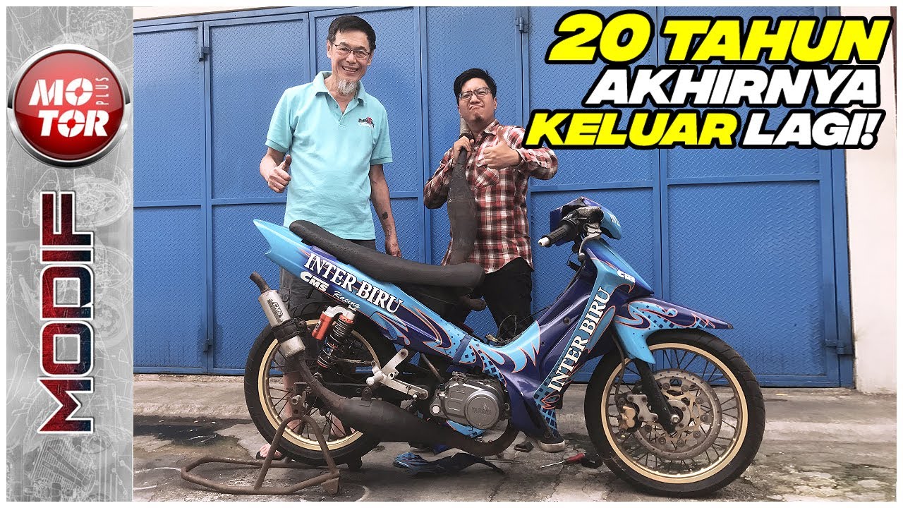 Grebek Yamaha F1ZR CMS Inter Biru, Rahasia Gudang Moto1 Racing | Motor Plus Modif
