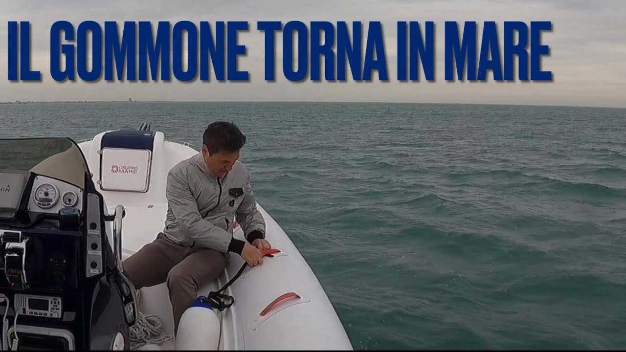 Il gommone torna in mare - da Gabicce a RIMINI