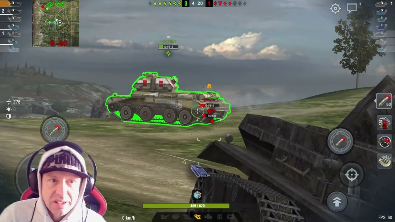 eine neue Fraktion im Forschungsbaum 'WoT Blitz'