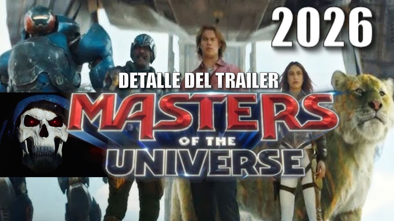 🔴⚔️ MASTER OF THE UNIVERSE 2026 DETALLE DEL TRÁILER 