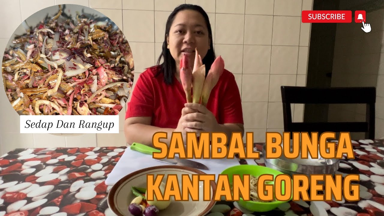 🔴 Cara Untuk Membuat Sambal Bunga Kantan Goreng Yang Sentiasa Rangup
