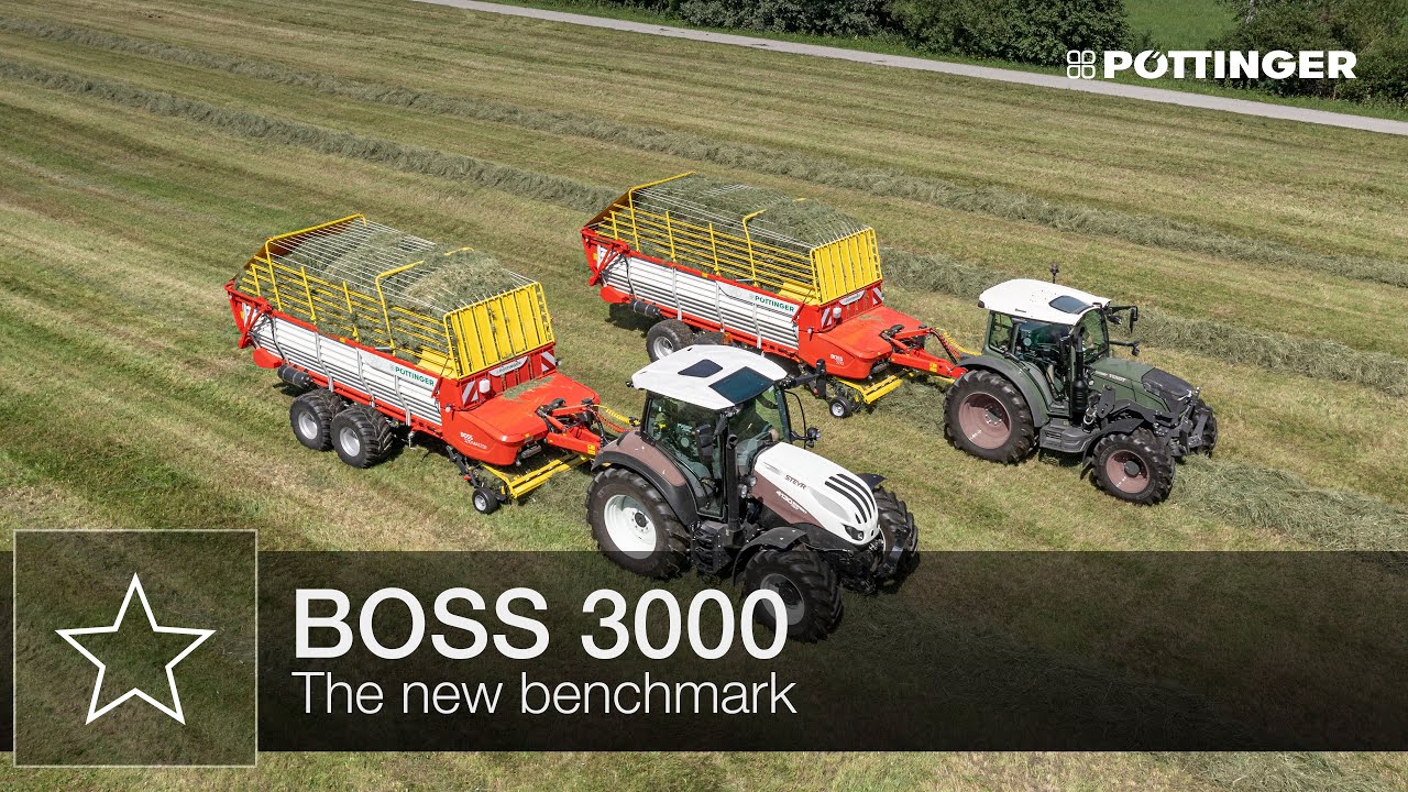 BOSS 3000 Loader wagon – Highlights | PÖTTINGER