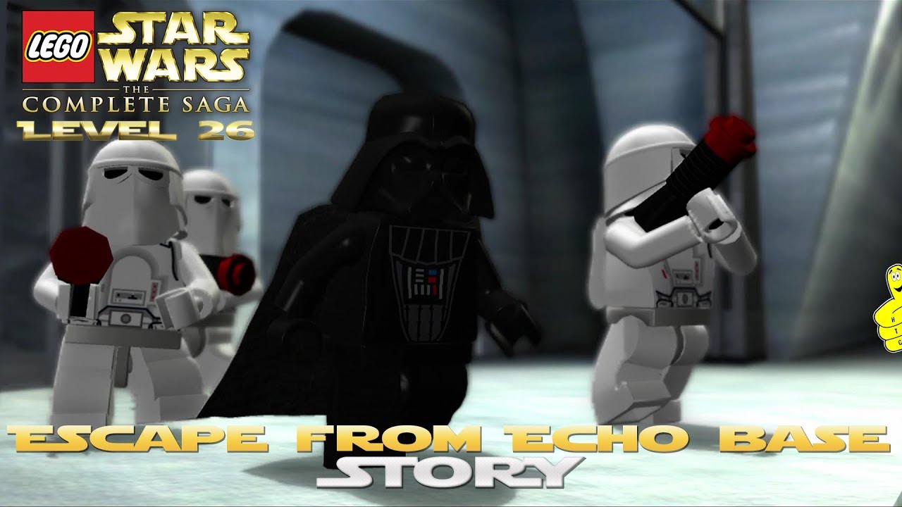 Lego Star Wars TCS: Ep 5 Chap 2 / Escape from Echo Base STORY - HTG