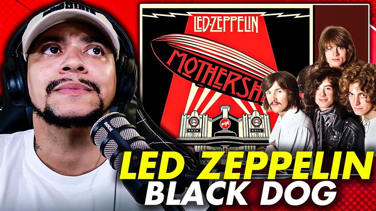 ЙОООО....ОНИ...ИХ!!!! !! Led Zeppelin - Black Dog (РЕАКЦИЯ В ЖИВОМ ЭФИРЕ)