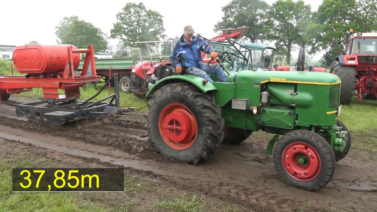 Trecker Treck Schmalfeld bis 45 PS mit Deutz Eicher  Lanz MAN Ursus Hanomag Pampa