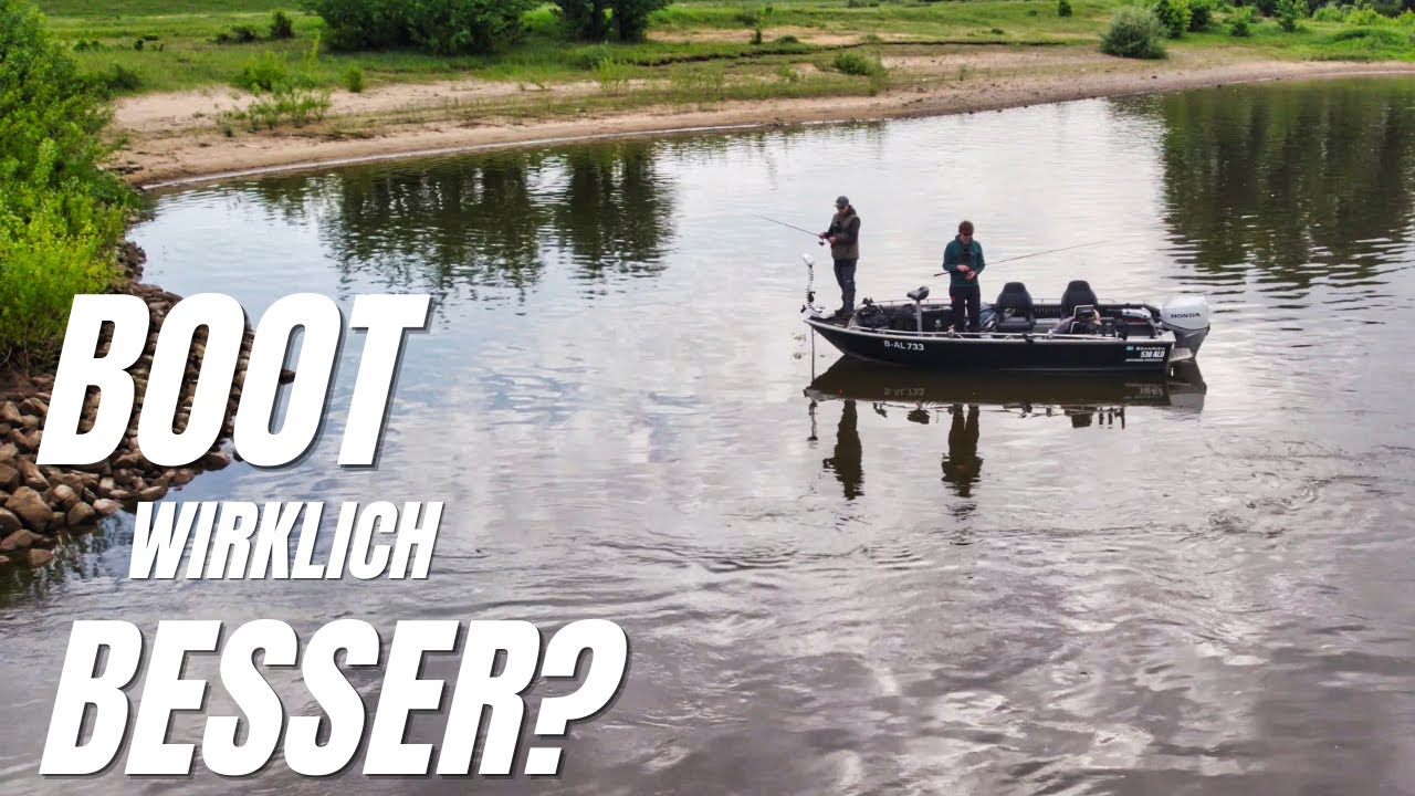 F&auml;ngt man vom Boot mehr Zander im Fluss?