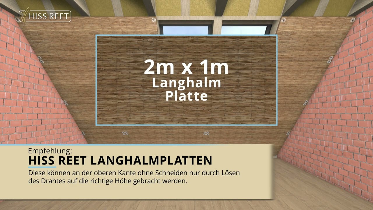 Hiss Reet Schilfplatte &ndash; &ouml;kologische D&auml;mmung und Putztr&auml;ger im Praxiseinsatz