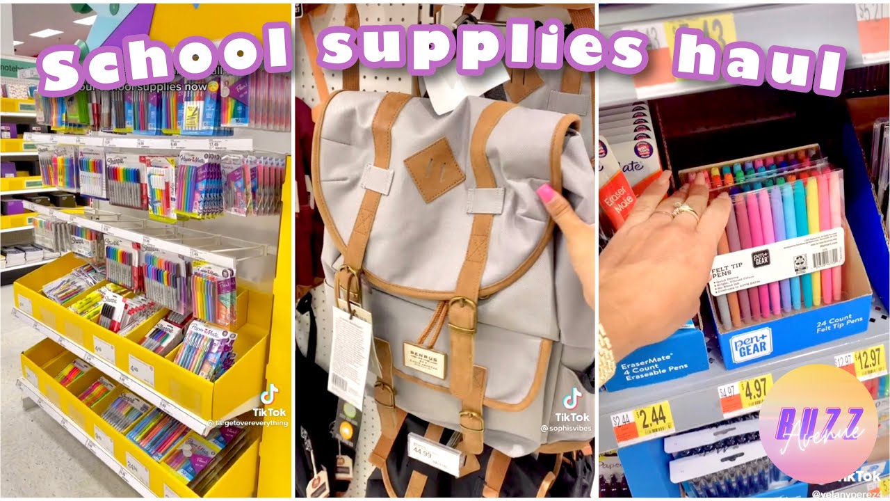SCHOOL SUPPLIES HAUL ✏️📚 || Back To School || 2021
