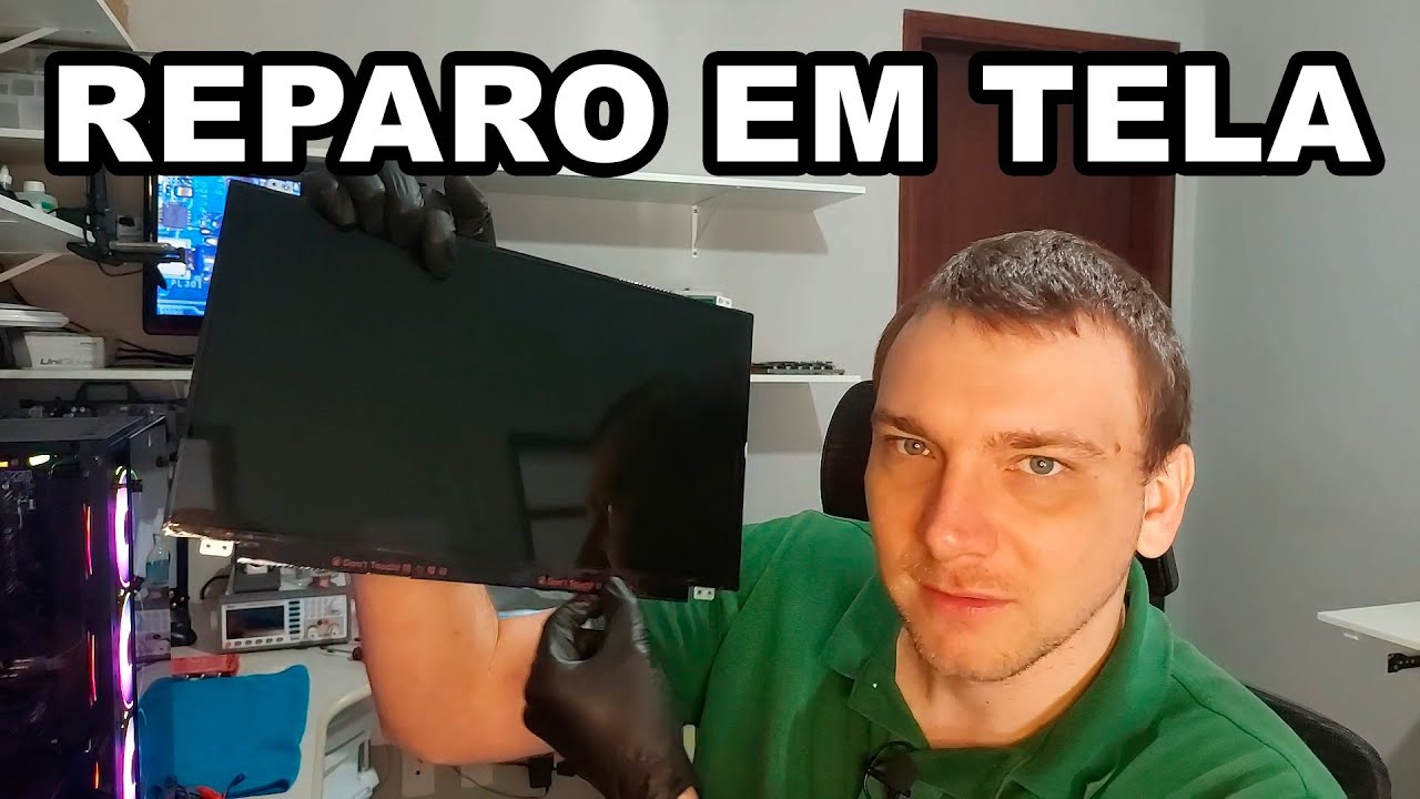 Tela de notebook tem conserto?!