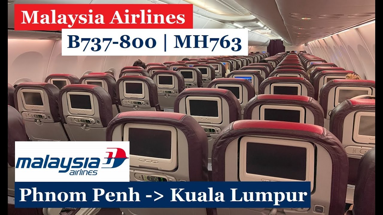 Malaysia Airlines - Phnom Penh (PNH) to Kuala Lumpur (KUL) - B737-800 Economy - Trip Report #94