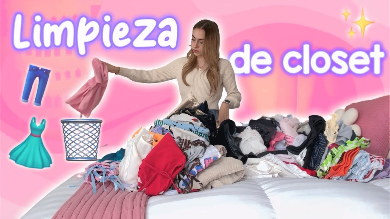 DEPURACIÓN DE TODA MI ROPA😱👚- Evelyn Rangel