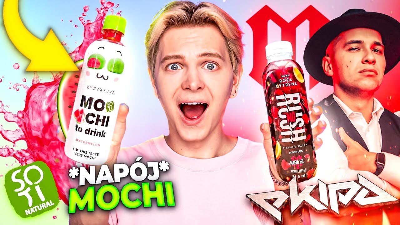 NAPÓJ Z LODÓW MOCHI?! 🤢😱 TESTUJĘ NOWOŚCI SŁODYCZOWE Z CZERWCA | Dominik Rupiński