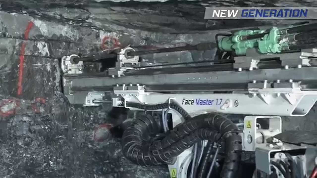 Mine Master underground drilling rig Face Master 1.7 L