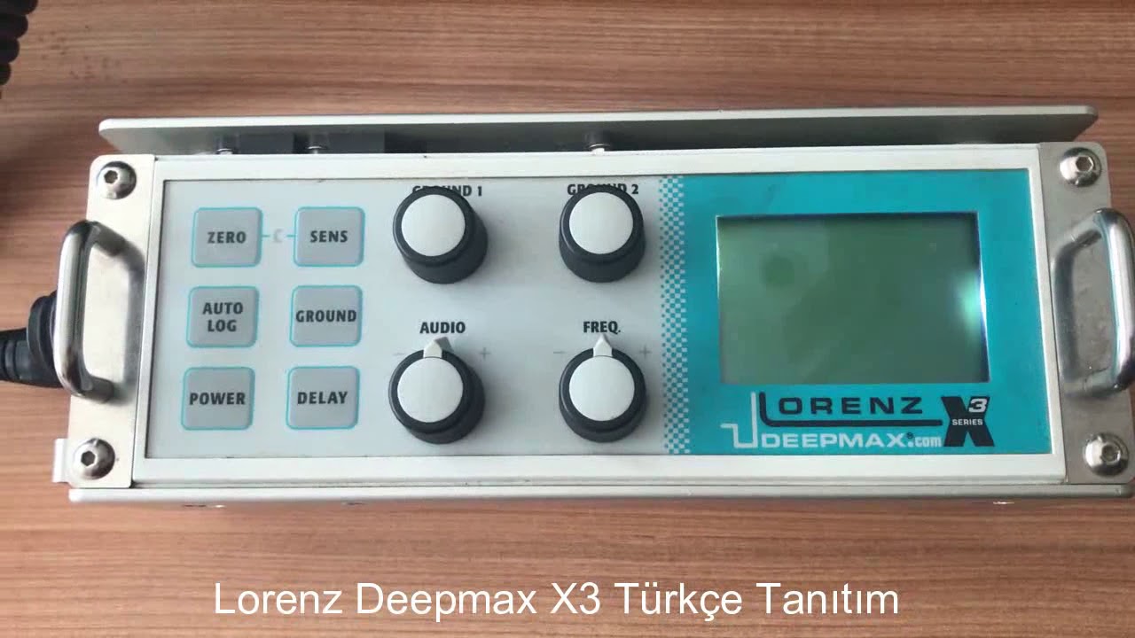 Lorenz Deepmax x3 Türkçe Tanıtım - Mega Dedektör