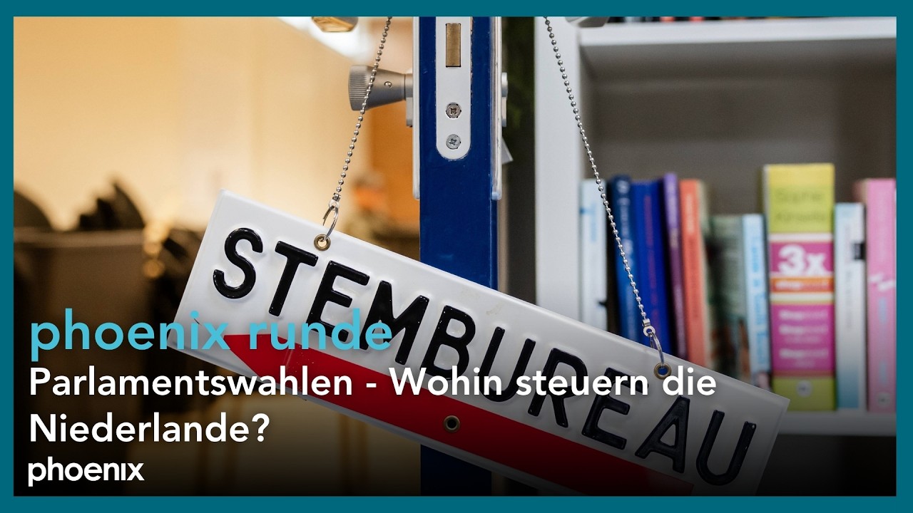 phoenixRunde: Parlamentswahlen - Wohin steuern die Niederlande?