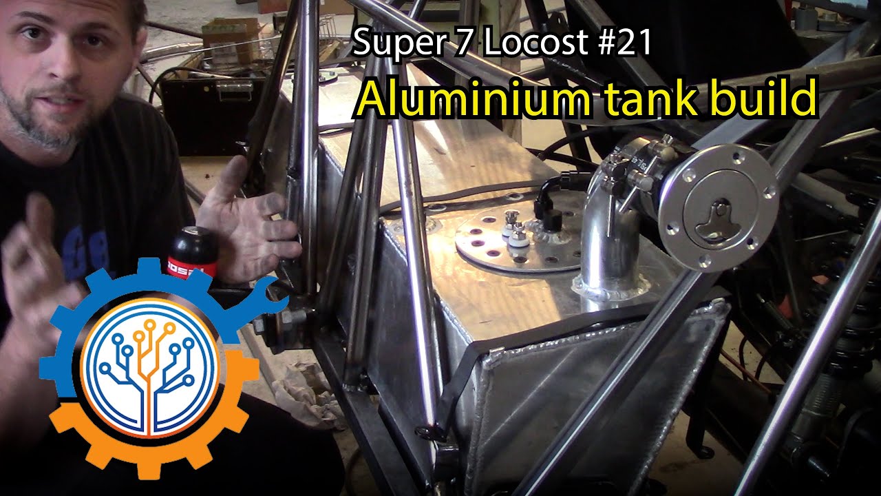 Building Super 7 Locost EP 21 - Aluminium tank!