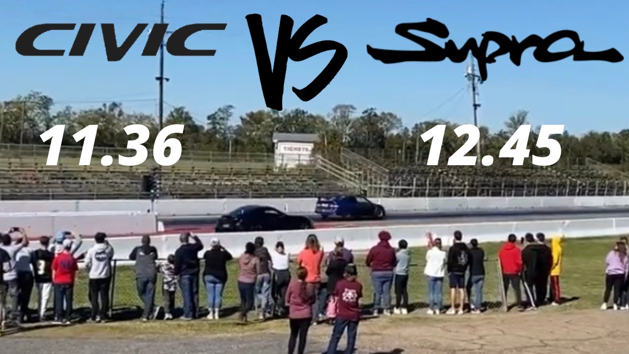 Supra Loses to a Honda Civic