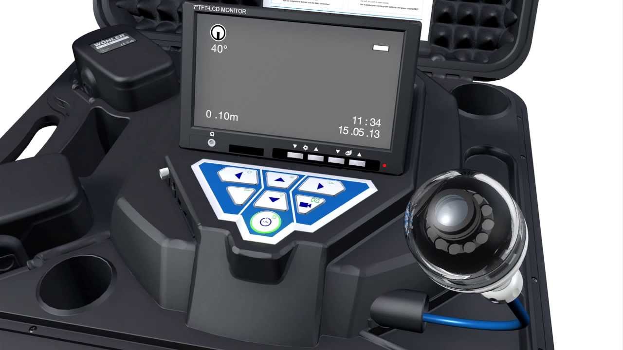 Wohler VIS 350 Visual Inspection Camera with Wohler L 200 Locator