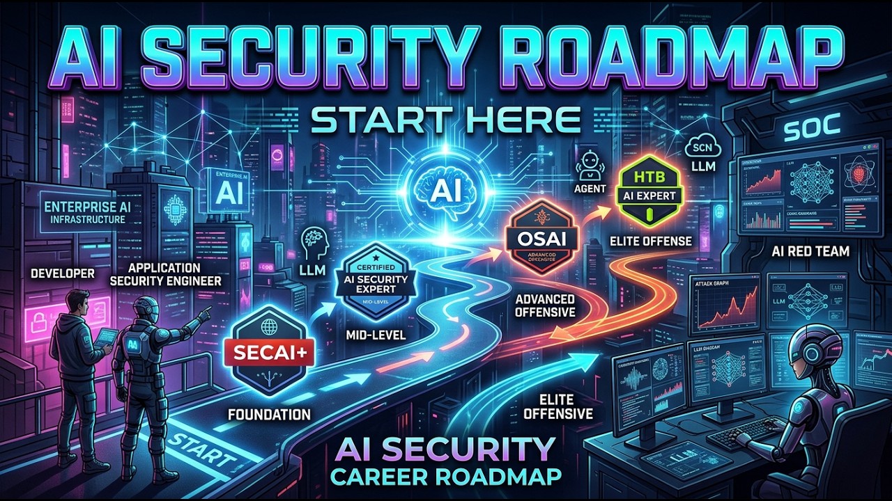 The Ultimate AI Security Certification Roadmap (2026)