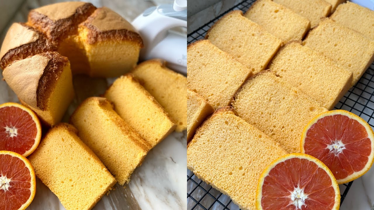 Chiffon GrapeFruit, Wangi, Lembut dan Pori-Pori nya Kecil