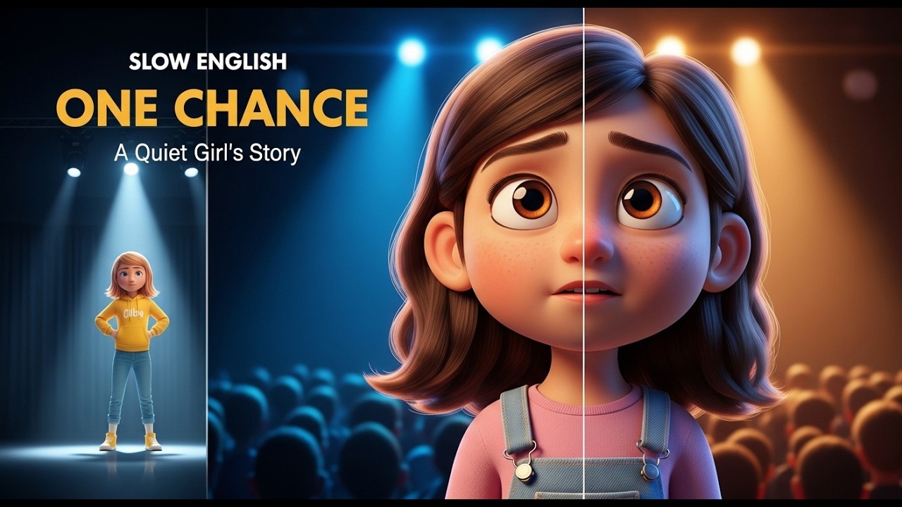 She Was Too Quiet… Until She Asked for One Chance | Slow English Story for Beginners (A1–A2)
