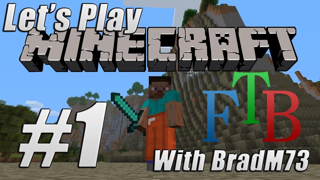 Let's Play Minecraft: Feed The Beast - Ep 1 - Getting Started