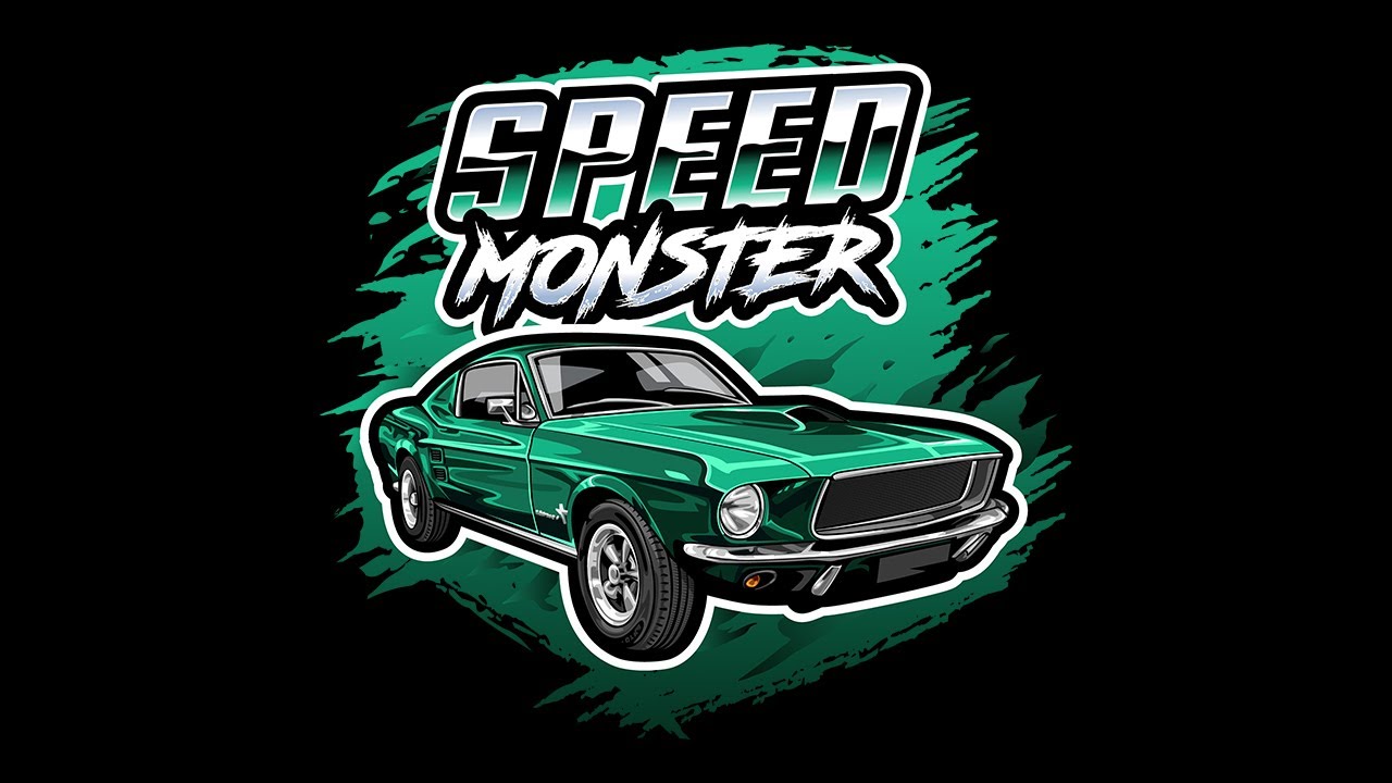 create vector car - adobe illustrator speed art