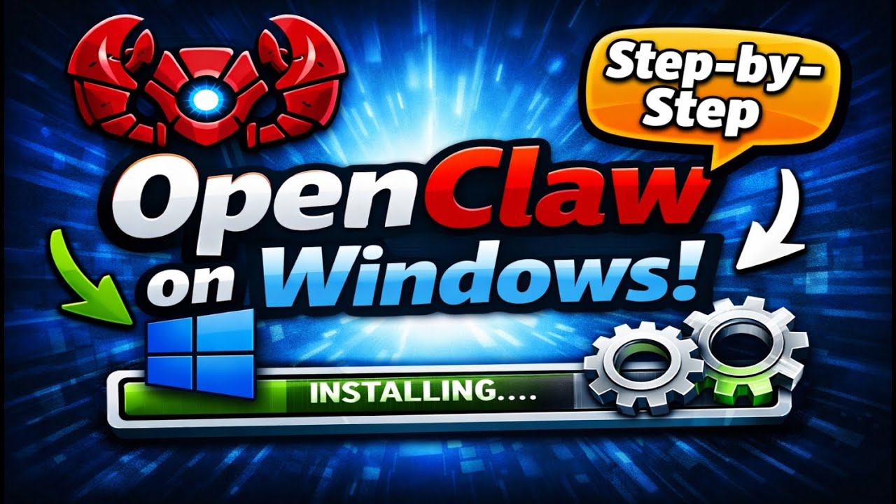 “Learn how to install OpenClaw — your personal AI assistant — on Windows!