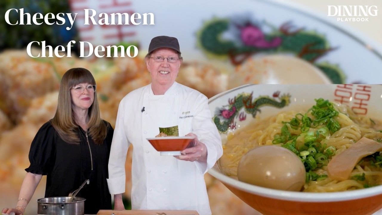 How to make Cheesy Ramen with Chef Tim and Nancy Cushman