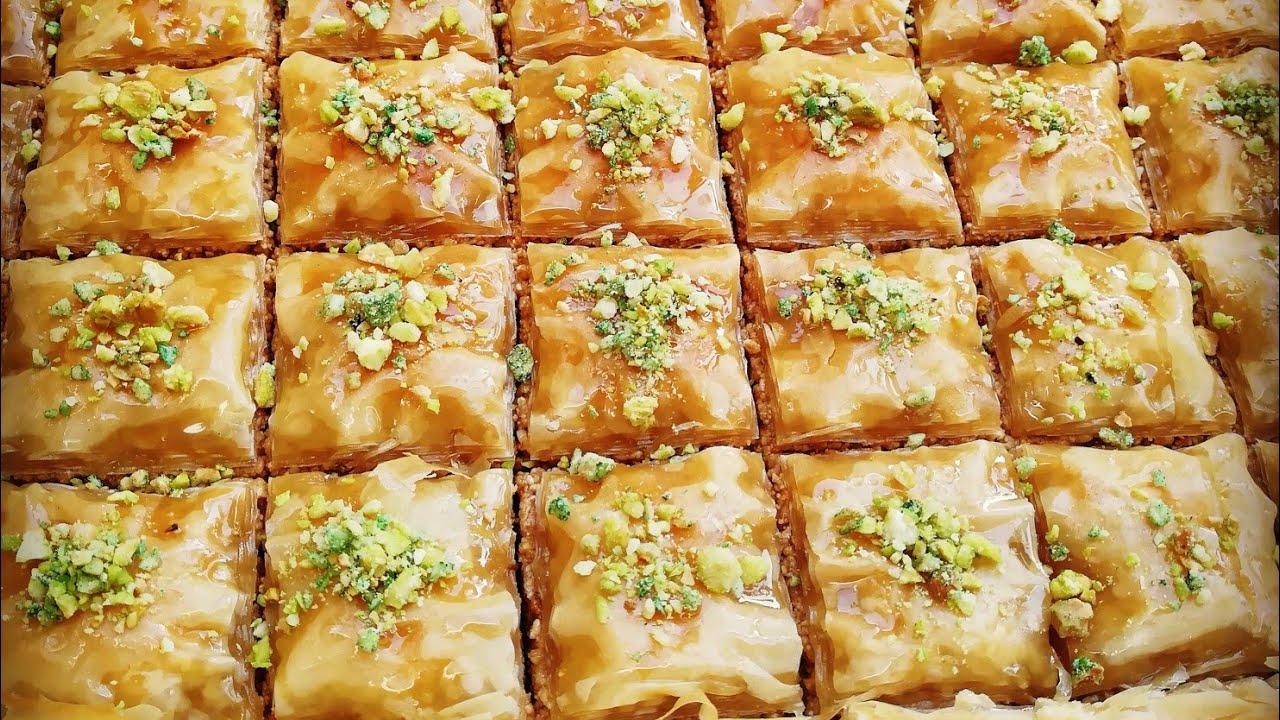معسلات 2022 بنصف كيلو كاوكاو 😋😋أسرع بقلاوة بورق الفيلو
