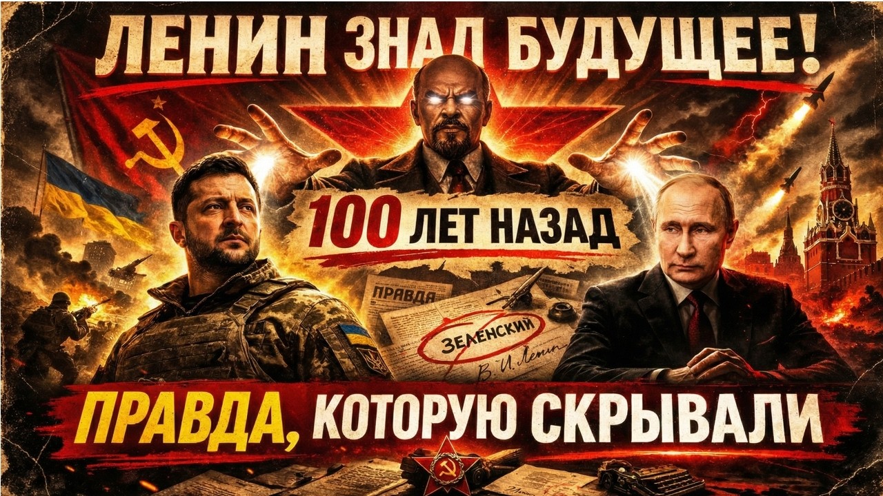ЛЕНИН ЗНАЛ ВСЁ! Он назвал имя Зеленского 100 лет назад… ШОК!