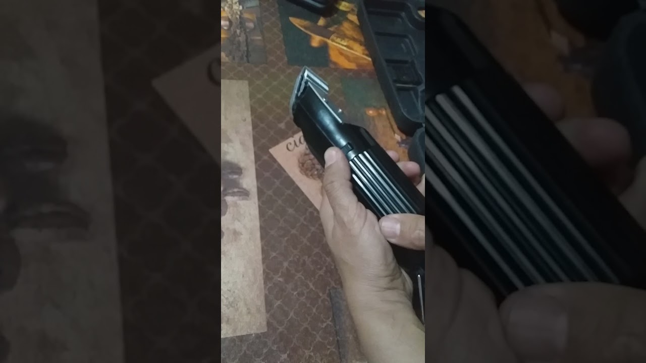 funcionamiento de maquina de cortar pelo a Perros. GTS-888