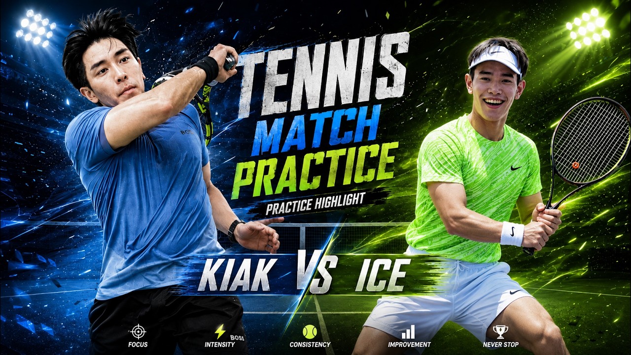 KIAK VS ICE ( Tennis Match Practice )