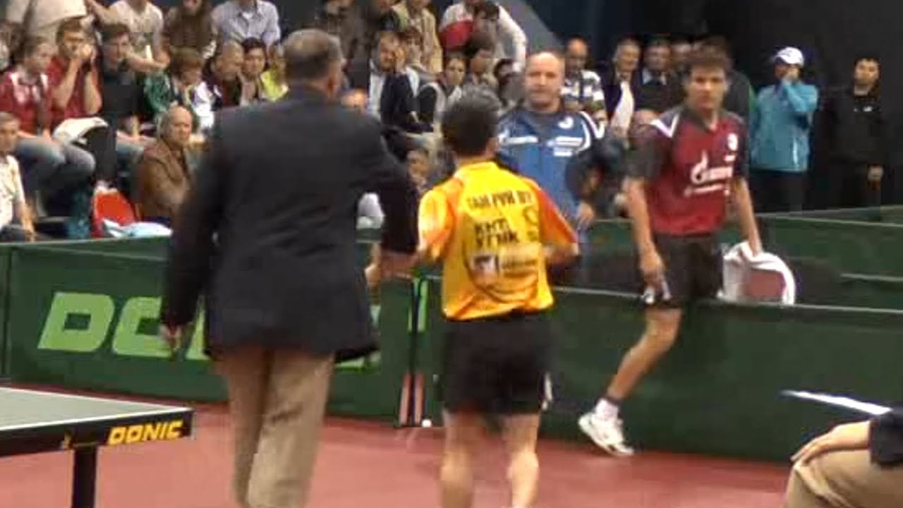 Alexey SMIRNOV vs TAN Ruiwu FINAL 3of3 Games Russian Premier League Playoff Table Tennis