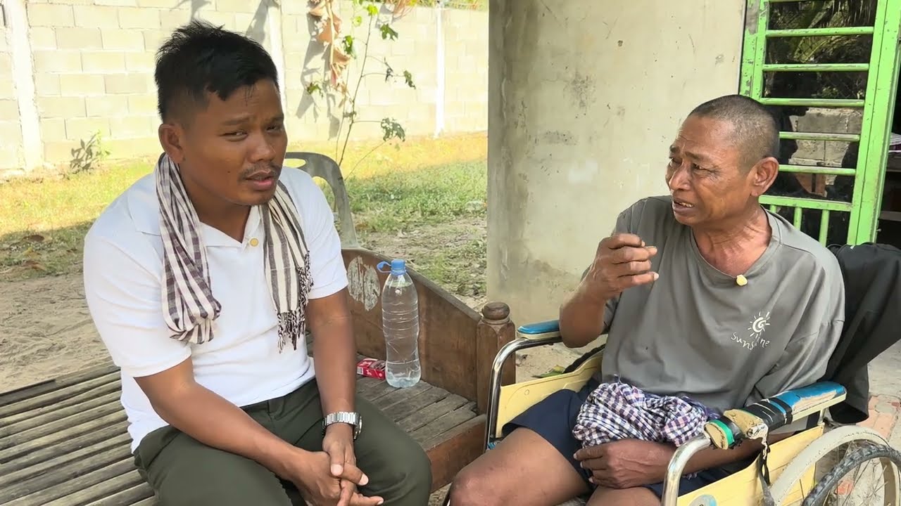 ពិការដើរមិនរួច ប្រពន្ធទៅធ្វើការឆ្ងាយចោល យូរៗមកផ្ទះម្តង