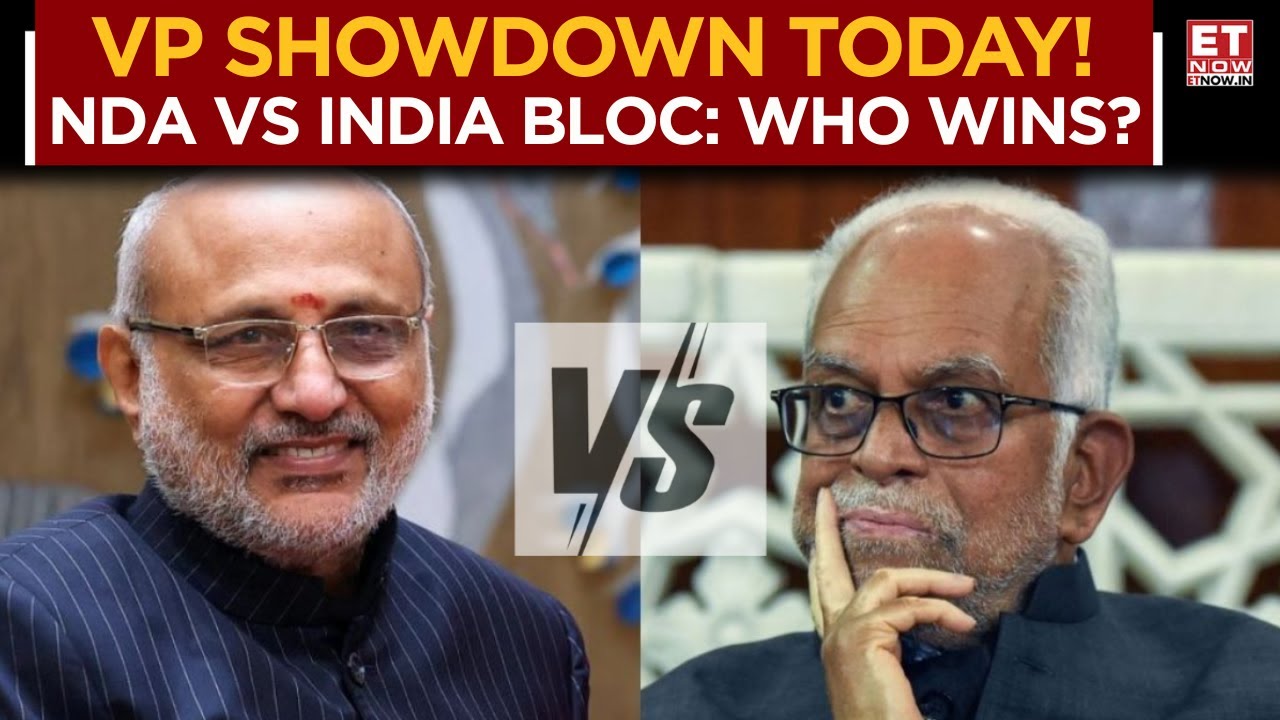 Vice President Battle: NDA&rsquo;s Radhakrishnan vs INDIA Bloc&rsquo;s Sudershan Reddy - Prestige War! | ET Now