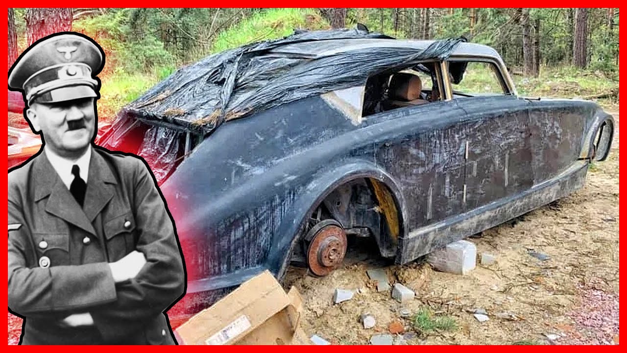 Found Maybach Zeppelin DS8 Spohn Stromlinie - very rare car. Abandoned Maybach