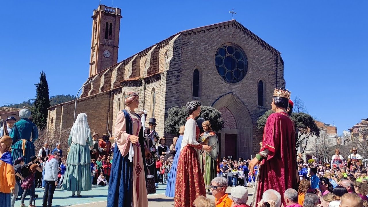 Alçat 2025 de Sallent - 25a Trobada gegantera del Bages (Berguedà)