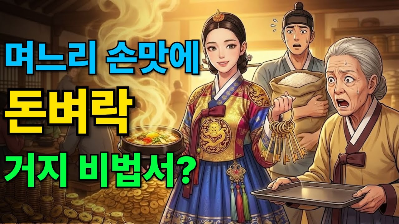 며느리가 밤마다 끓인 수상한 육수의 정체｜오디오북｜잠들기 전 듣는 야담
