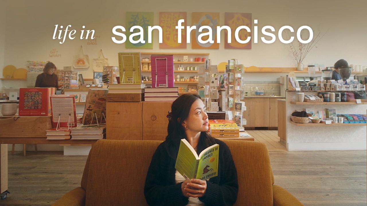 a cozy solo date in sf 🍵 bookstores, cafes & nature