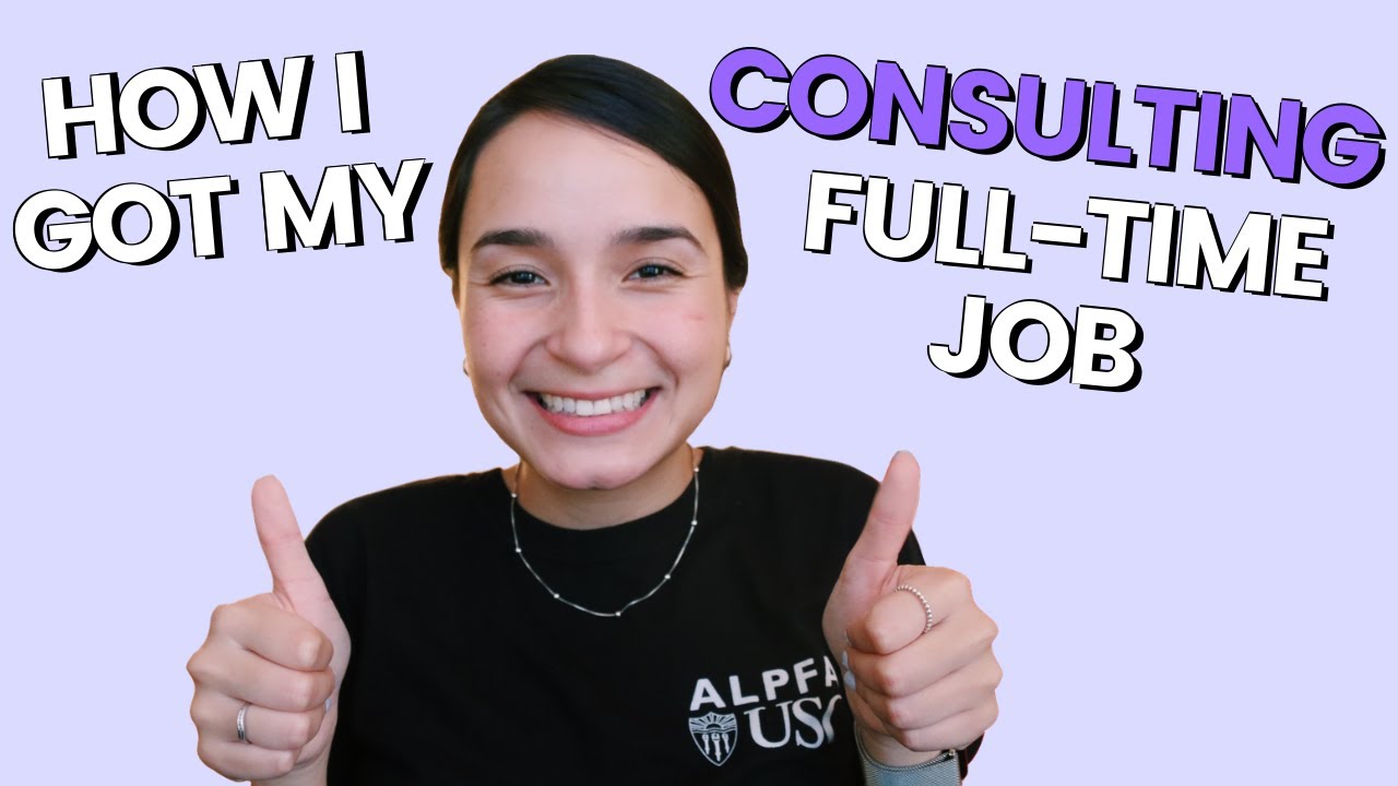 HOW I GOT MY CONSULTING JOB + ALPFA CONVENTION