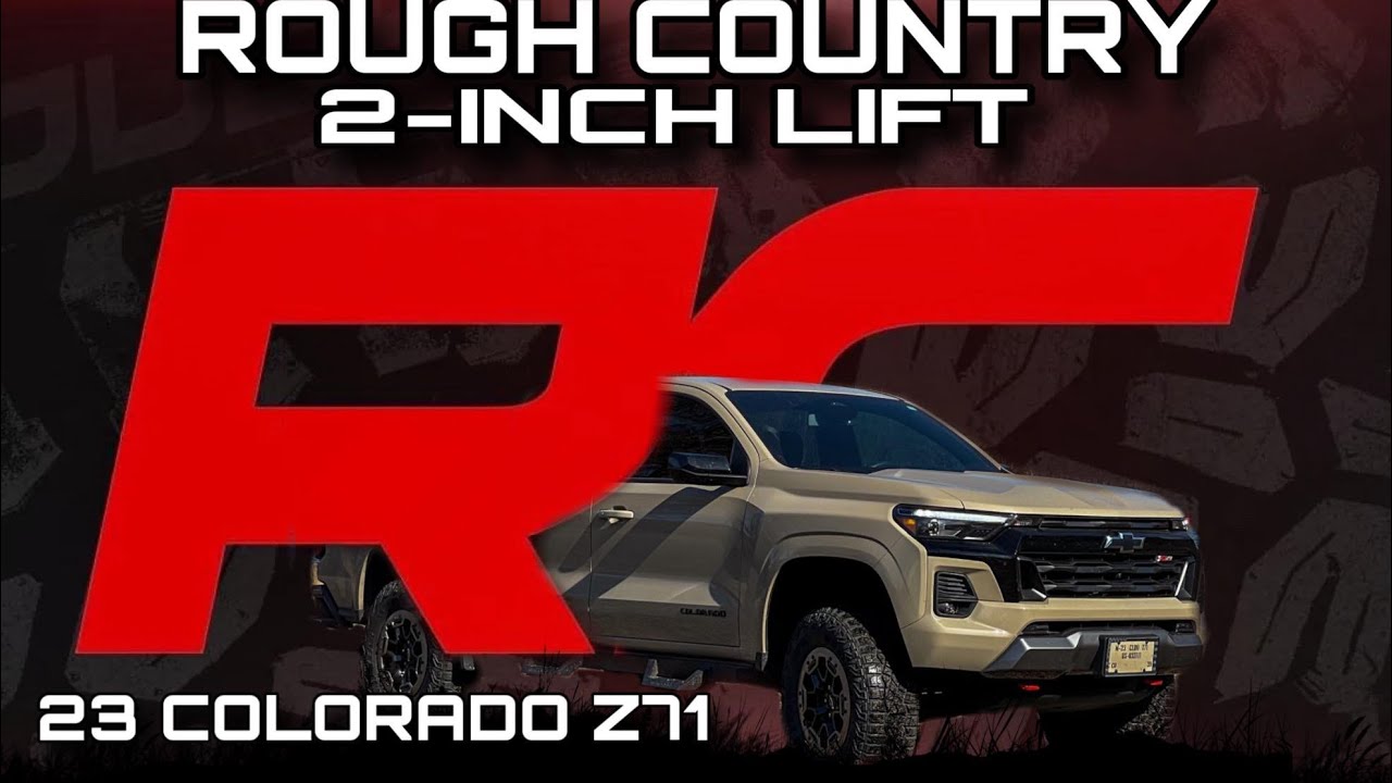 2023 Colorado Z71 Rough Country 2 Inch Lift Installation
