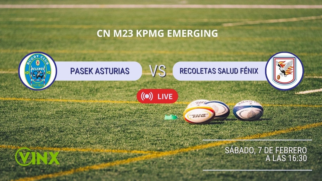 RUGBY: PASEK ASTURIAS . - RECOLETAS SALUD FÉNIX