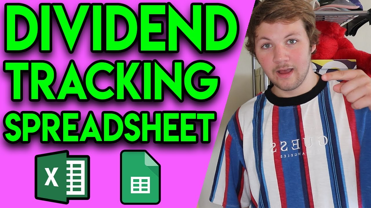 How I track my dividends with a spreadsheet I Google Sheets Dividend tracker
