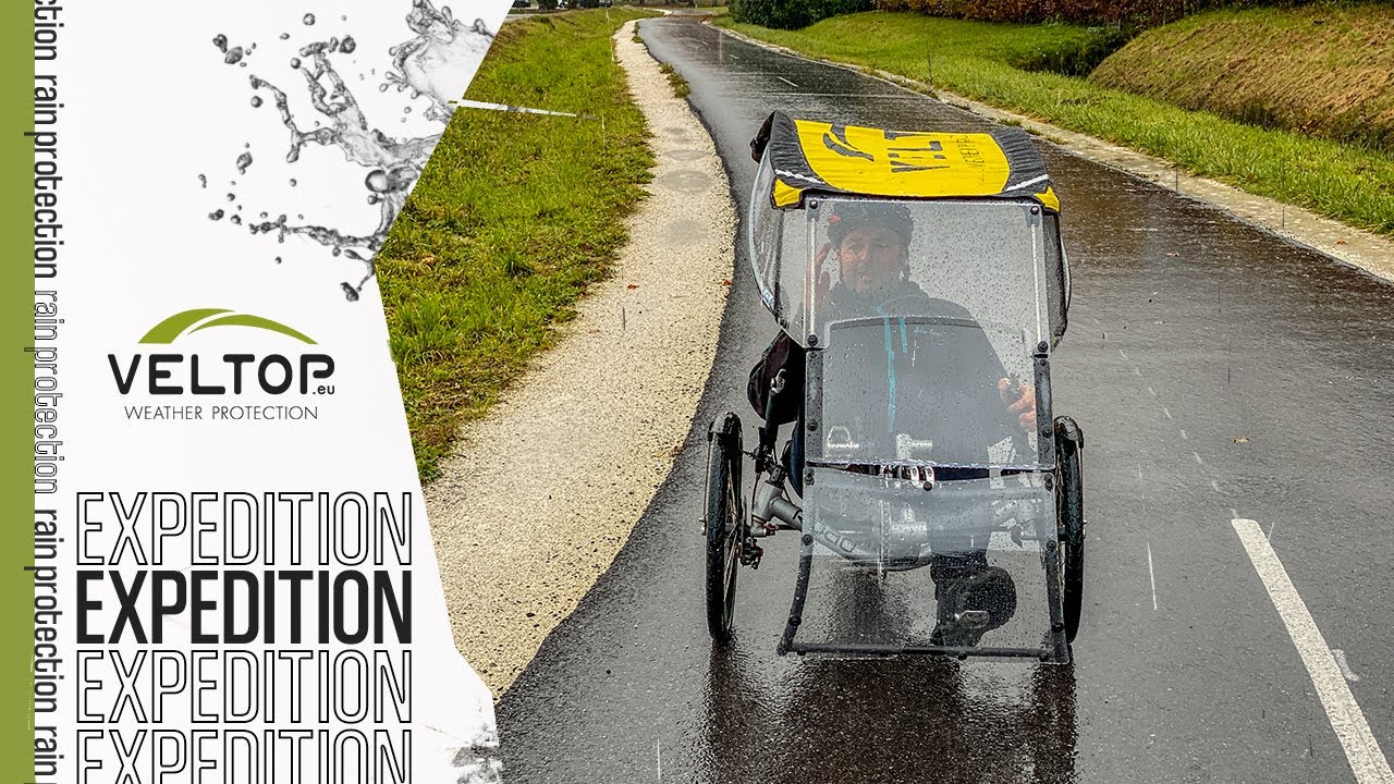 Wetterdach für Liegerad Trike | Veltop Expedition