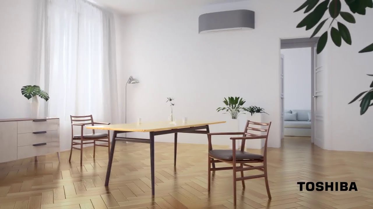 HAORI · Split de pared de gama alta, Toshiba