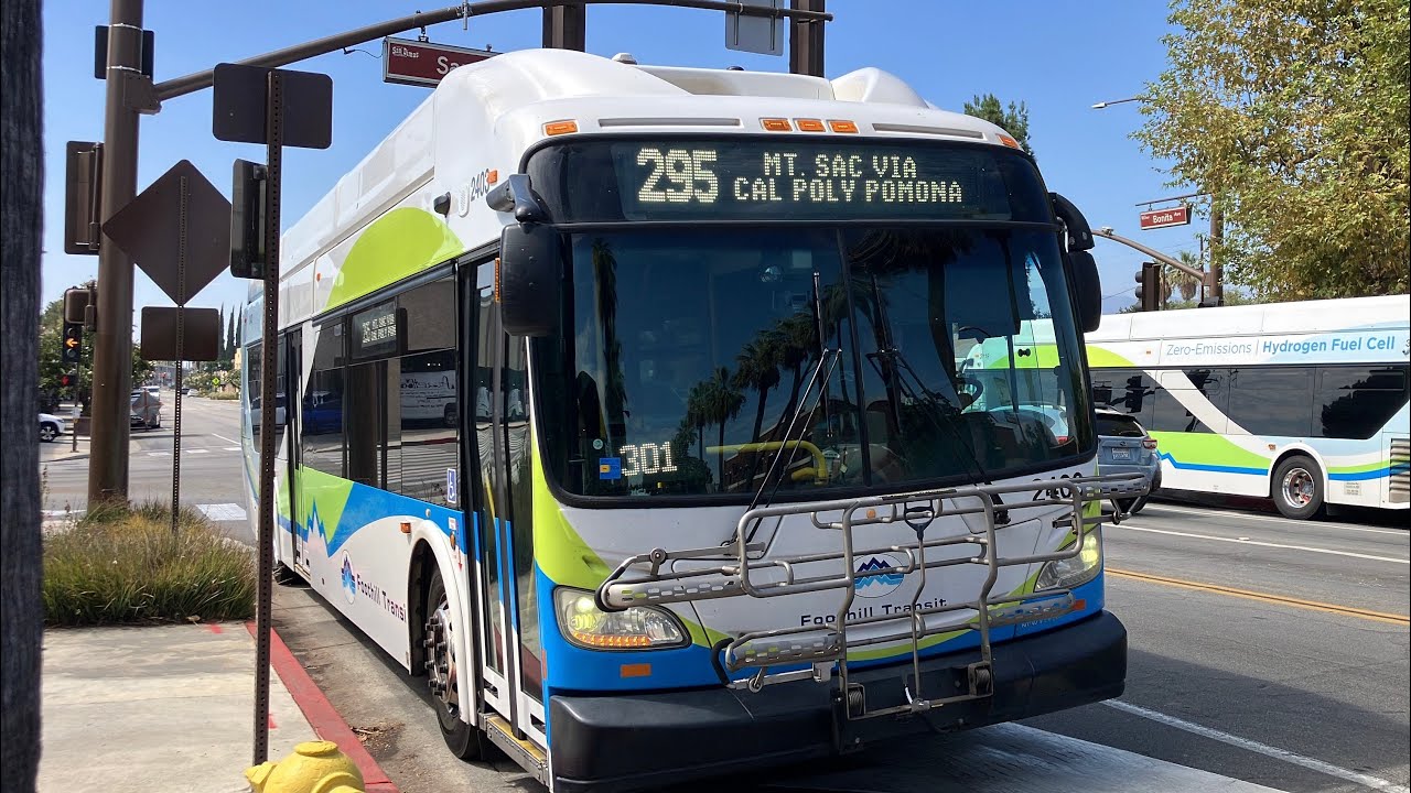 Foothill Transit Line 295 Southbound: San Dimas to Mt. SAC Transit Center (Full Route)