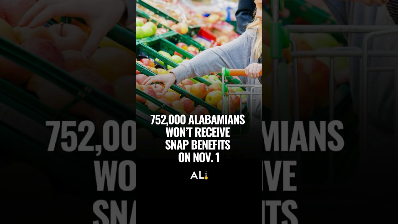 752,000 Alabamians won&rsquo;t receive SNAP benefits on Nov. 1